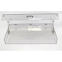 Clear Plastic Polycarbonate Hinged Enclosure custom