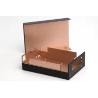 Custom Plastic enclosure with copper EMI Shielding