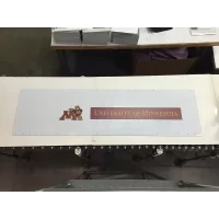 Alupanel wall signage panel fabrication