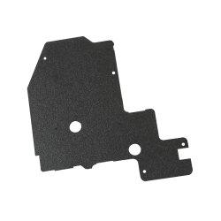 Fabricated custom plastic machine cover plate