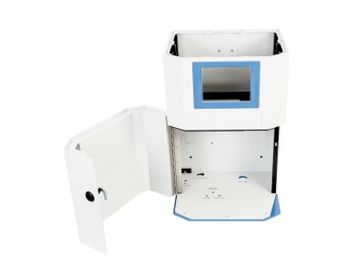 ABS Analytic Custom Enclosure housing with gasket and hinged door