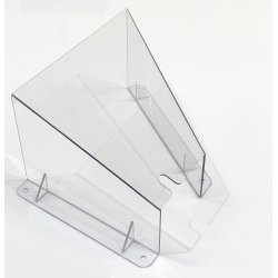 clear plastic custom polycarbonate machine guard