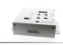 Custom ABS plastic enclosure with mounting tabs and screw down cover